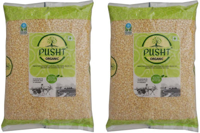 Pusht Organic Moong Dal (Split)(2 kg)