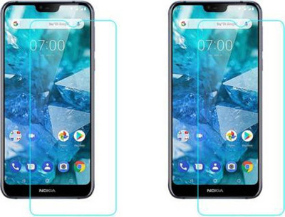 SRT Tempered Glass Guard for Nokia 7.1(Pack of 2)