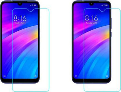 SRT Tempered Glass Guard for Mi Redmi 7(Pack of 2)