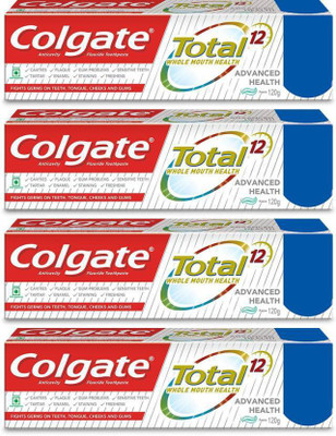 Colgate Total Advance Health Toothpaste  (120 g, Pack of 4)