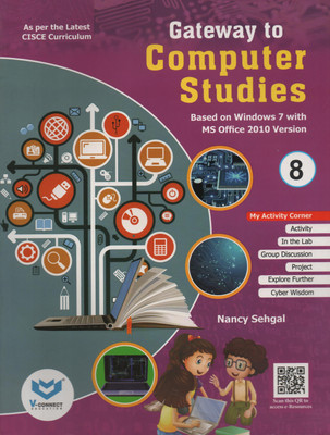 GATEWAY TO COMPUTER STUDIES CLAAS 8(English, Paperback, V-CONNECT EDUCATION)
