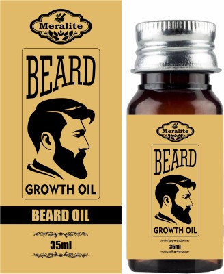 Meralite Beard Growth Oil for strong and healthy beard growth Hair Oil(35 ml)