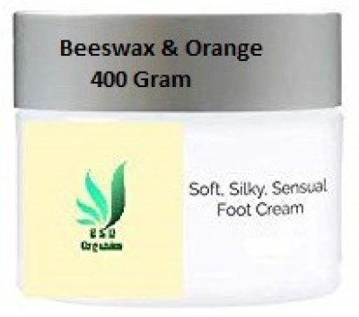 BSD Organics BeautY Nourishing Foot Cream with Natural Beeswax & Orange - 400 Gram(400 g)