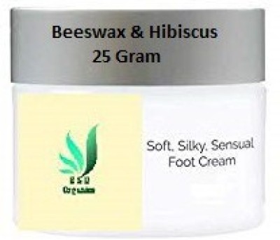 BSD Organics BeautY Nourishing Foot Cream with Natural Beeswax & Hibiscus - 25 Gram(25 g)