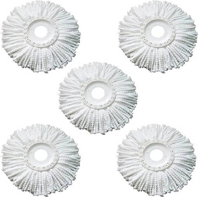 GLUCKLICH WET N DRY MOP REFILL Wet & Dry Mop(White)