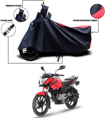 Shelterhub Enterprises Two Wheeler Cover for Bajaj(Pulsar 135 LS DTS-i, Multicolor)
