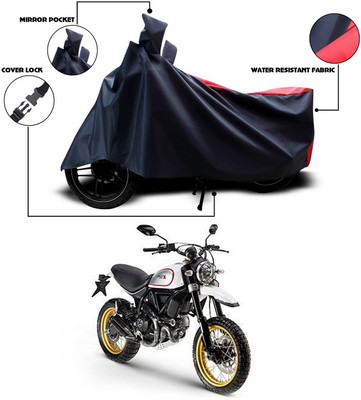 ANTHUB Two Wheeler Cover for Ducati(Blue, Red)