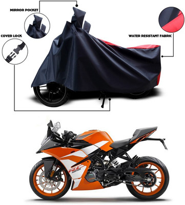 ShieldhubPro Two Wheeler Cover for Universal For Bike(Black)