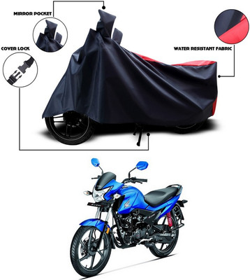 ShieldhubPro Two Wheeler Cover for Universal For Bike(Blue, Red)