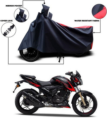 Amozkart Two Wheeler Cover for Universal For Bike(Blue, Red)