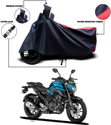 ANTHUB Two Wheeler Cover for Yamaha(Blue, Red)