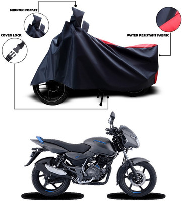 Shelterhub Enterprises Two Wheeler Cover for Bajaj(Pulsar 125, Multicolor)