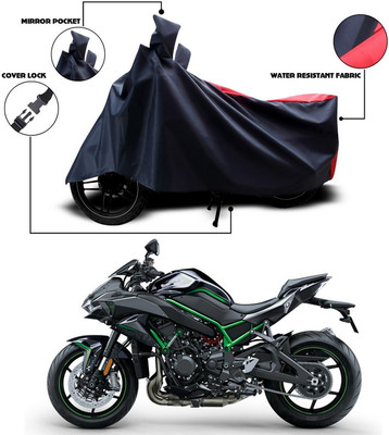 ShieldhubPro Two Wheeler Cover for Universal For Bike, KTM, Kawasaki(Black)