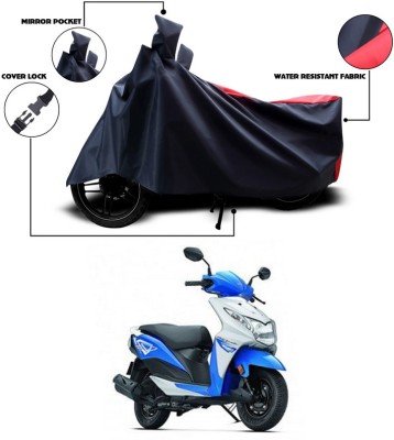 ANTHUB Two Wheeler Cover for Honda(Dio, Blue, Red)