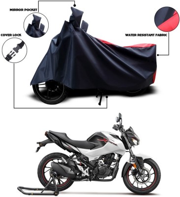 Shelterhub Enterprises Two Wheeler Cover for Universal For Bike(Black)