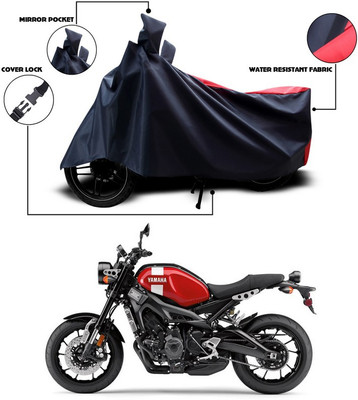ANTHUB Two Wheeler Cover for Yamaha(Blue, Red)