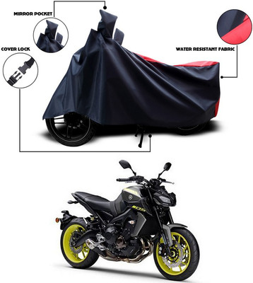 Amozkart Two Wheeler Cover for Universal For Bike(Black)