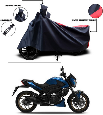 ANTHUB Two Wheeler Cover for Universal For Bike(Red)