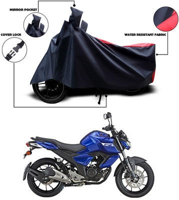 ANTHUB Two Wheeler Cover for Yamaha(Blue, Red)