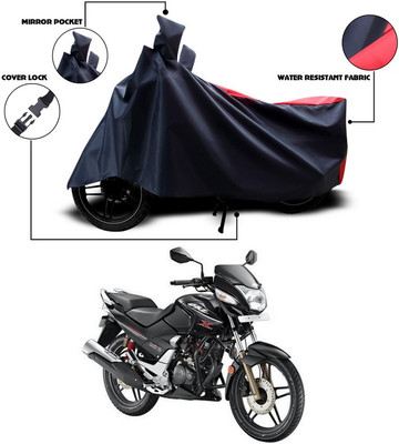 Amozkart Two Wheeler Cover for Universal For Bike(Blue, Red)
