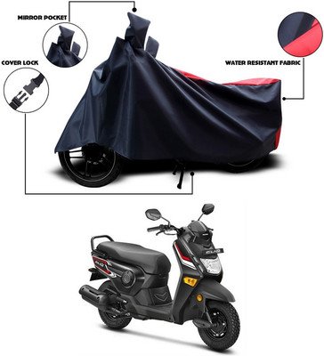 Amozkart Two Wheeler Cover for Universal For Bike(Blue, Red)