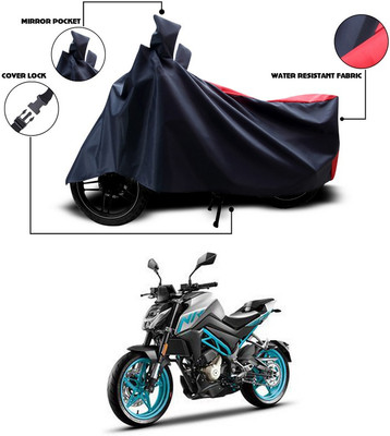 ShieldhubPro Two Wheeler Cover for Universal For Bike(Black, Red)