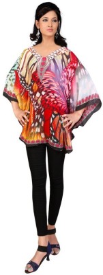 HSFS Printed Cotton Blend Women Kaftan