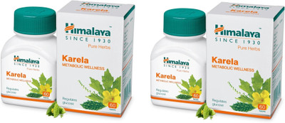 HIMALAYA Karela 60 x 2=120 Tablets(Pack of 2, 120)