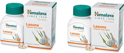 HIMALAYA Lasuna 60 x 2= 120 Tablets(Pack of 2, 120)