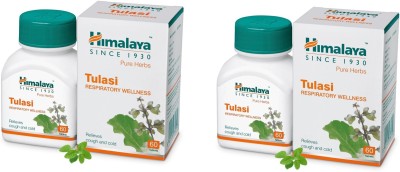 HIMALAYA Tulasi 60 x 2= 120 Tablets(Pack of 2)