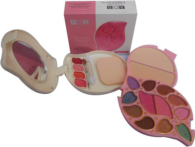 ads Makeup Kit Color Series 10Eyeshadow 2Powder Cake 2Blusher 4Lipcolor A82441-2(1 Items in the set)