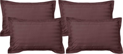 KUBER INDUSTRIES Abstract Pillows Cover(Pack of 4, 67.5 cm*42.5 cm, Brown)