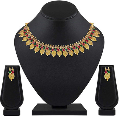 Shining Diva Alloy Multicolor Jewellery Set(Pack of 1)