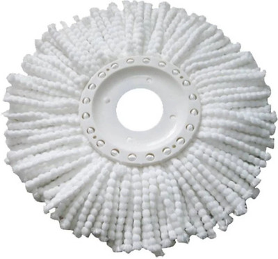 GLUCKLICH WET N DRY MOP REFILL Wet & Dry Mop(White)