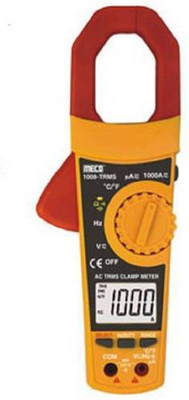 Meco Digital 1080 TRMS Clamp Meter Digital Multimeter(Yellow, Red 6000 Counts)