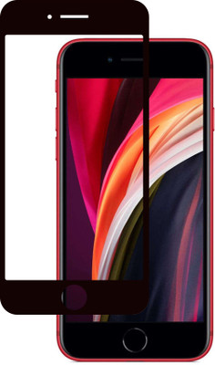 Express Buy Edge To Edge Tempered Glass for Apple iPhone SE(Pack of 1)