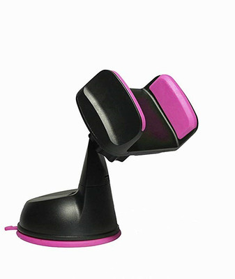 Wifton Car Mobile Holder for Dashboard(Pink, Black)