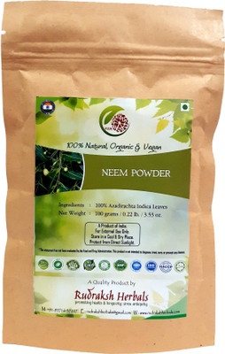 RUDRAKSHHERBALS NEEM POWDER(100 g)