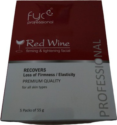 FYC PROFESSIONAL Red Wine Firming & Tightening Facial Kit (Pack of 1)(55 g)