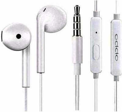 OPPO Earph-006 Wired Headset(White, In the Ear)