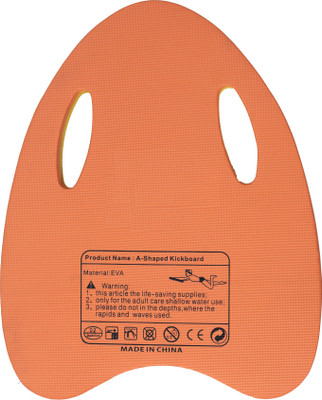 IRIS Swim Safe Training Tool Swimming Board Float Kickboard(Yellow, Orange)