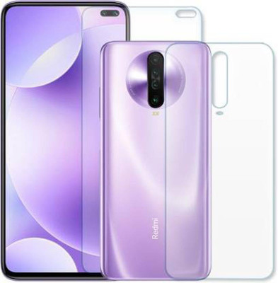 SOLIVAGANT Front and Back Tempered Glass for Redmi K30(Pack of 2)