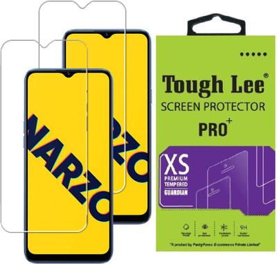 Tough Lee Tempered Glass Guard for Realme Narzo 30a, Realme Narzo 20, Realme Narzo 20A, Realme C11, Realme C12, Realme C15, Realme C3, Realme 5, Realme 5i, Realme 5s, Oppo A9 2020, Oppo A5 2020, Realme Narzo 10, Realme Narzo 10A, Oppo A31(Pack of 2)