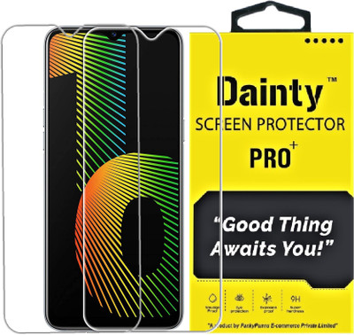Dainty Tempered Glass Guard for Realme Narzo 30a, Realme Narzo 20, Realme Narzo 20A, Realme C11, Realme C12, Realme C15, Realme C3, Realme 5, Realme 5i, Realme 5s, Oppo A9 2020, Oppo A5 2020, Realme Narzo 10, Realme Narzo 10A, Oppo A31(Pack of 2)