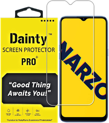 Dainty Tempered Glass Guard for Realme Narzo 30a, Realme Narzo 20, Realme Narzo 20A, Realme C11, Realme C12, Realme C15, Realme C3, Realme 5, Realme 5i, Realme 5s, Oppo A9 2020, Oppo A5 2020, Realme Narzo 10, Realme Narzo 10A, Oppo A31(Pack of 1)