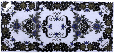 KUBER INDUSTRIES Multicolor 41 cm Table Runner(PVC)