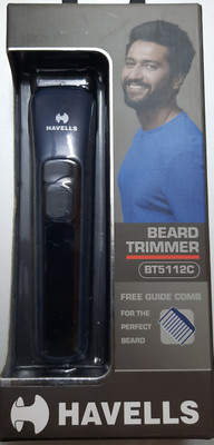 HAVELLS BT5112C Trimmer 45 min  Runtime 6 Length Settings(Blue, Black)