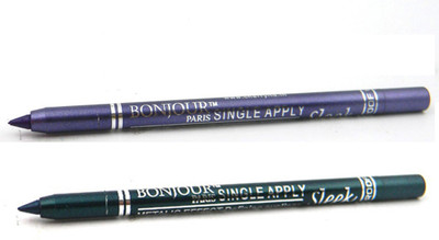 

Bonjour Paris Single Apply 47201628 Cool Purple-Green Kajal(Purple, Green, 2.4 g)