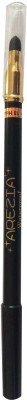 Arezia Waterproof Super Glide Eyeliner and Kajal with Smudger(Jet Black, 1.2 g)