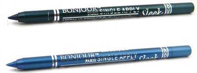 

Bonjour Paris Single Apply 47201660 Green-Turquoise Kajal(Green, Turquoise, 2.4 g)